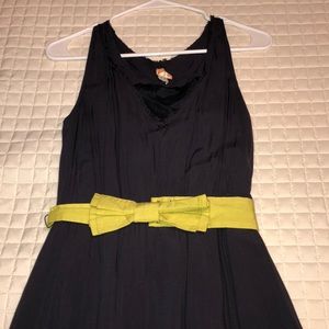 Navy/charcoal sleeveless dress